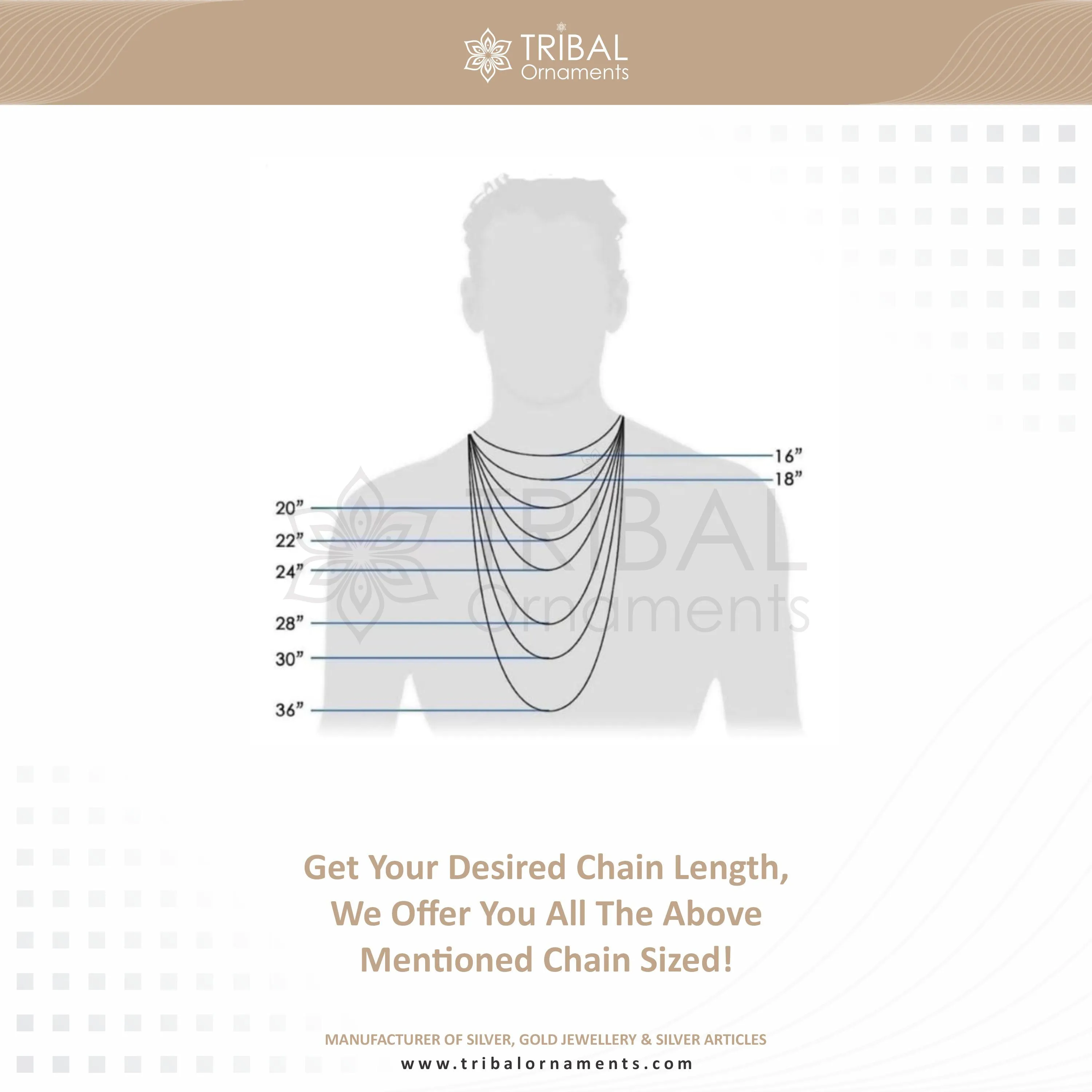 24 inches 1.5mm handmade unique chain 925 sterling silver chain, plain bright silver trendy style boy's girls chain ch595