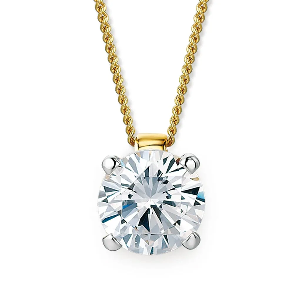 3 ct. Raindrop Pendant