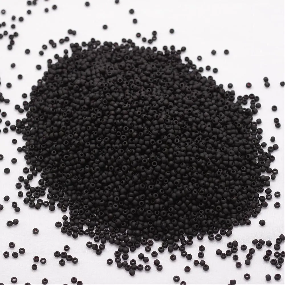 6/0 Opaque (25g) - Matte Black