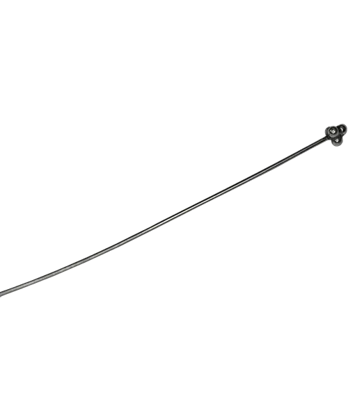92.5 Sterling Silver 60mm Headpin with Flower