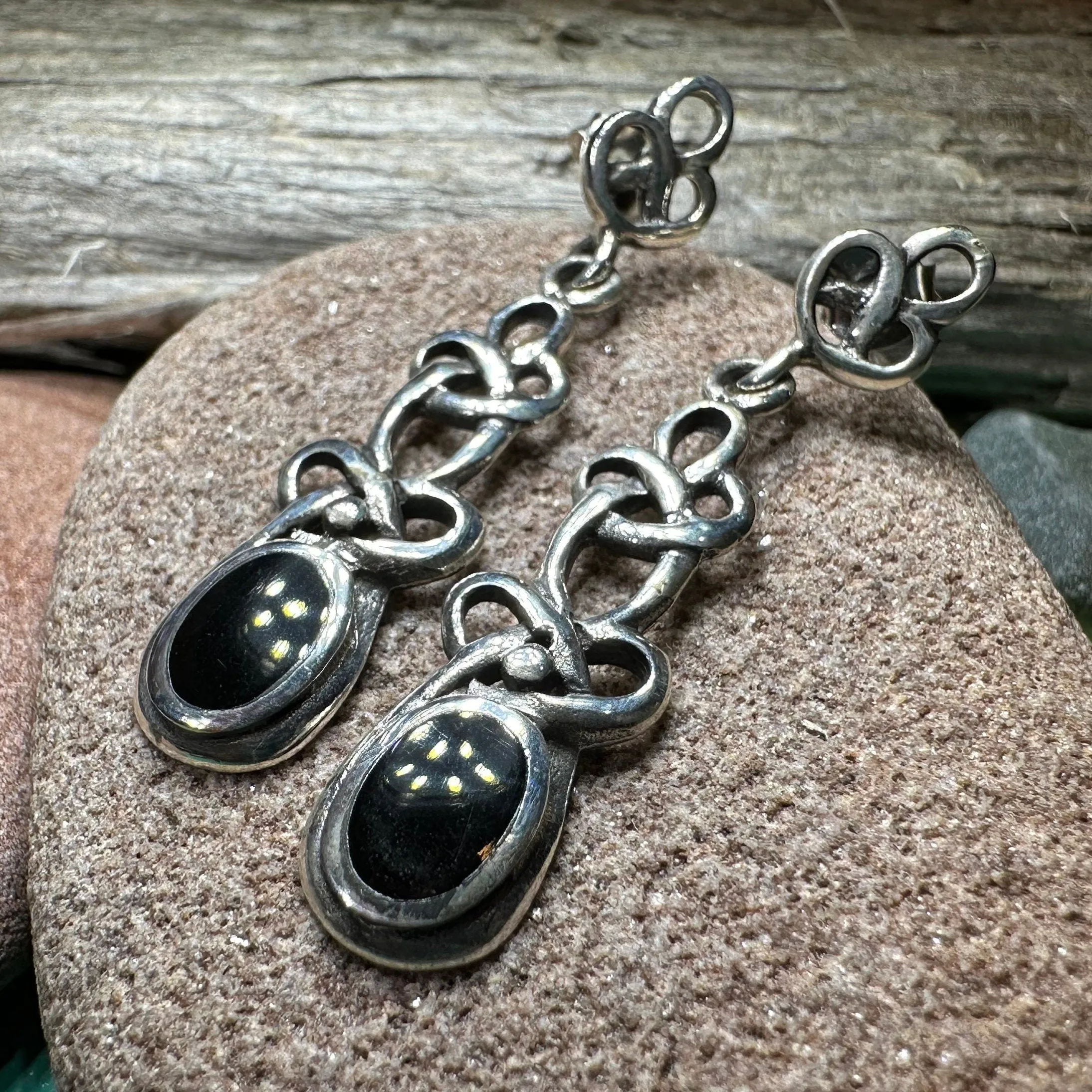 Aeronwen Celtic Knot Post Earrings