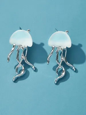 Alloy Stud Earrings Set for Women - Stylish Korean Jewelry for Festivals and Dates