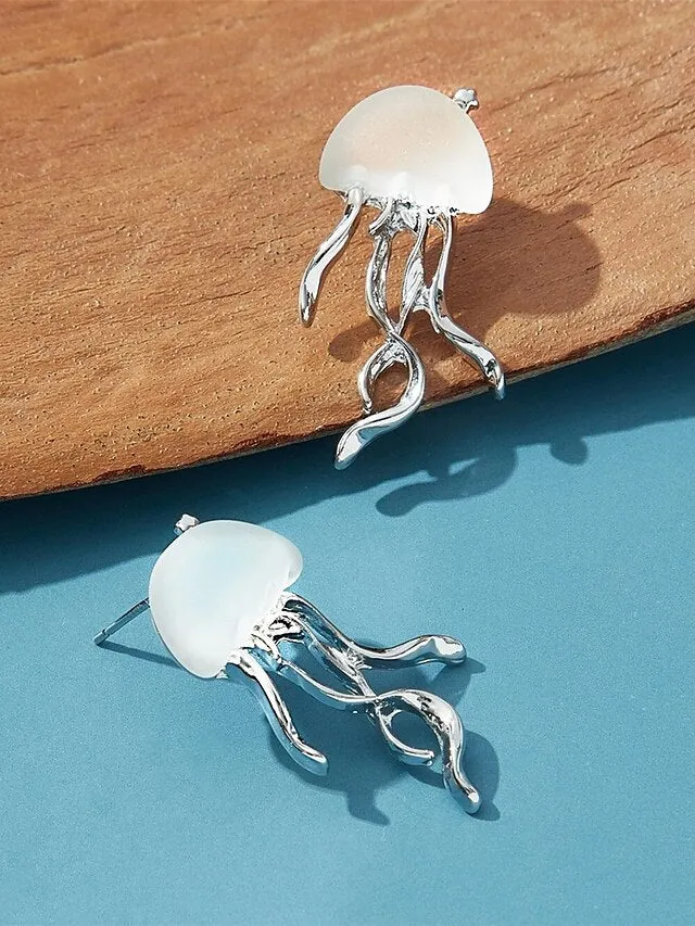 Alloy Stud Earrings Set for Women - Stylish Korean Jewelry for Festivals and Dates