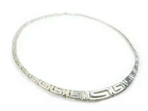 Ancient Greek Silver Necklace