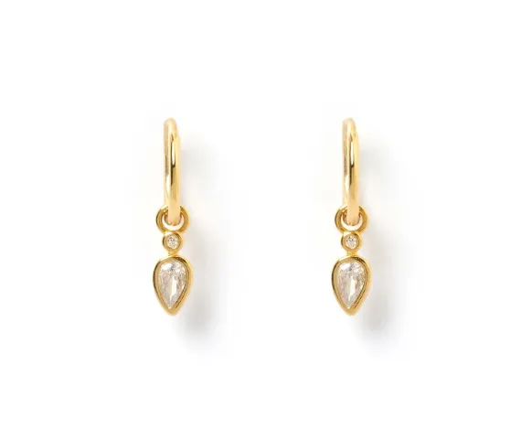 Arms Of Eve Daisy Gold Earrings