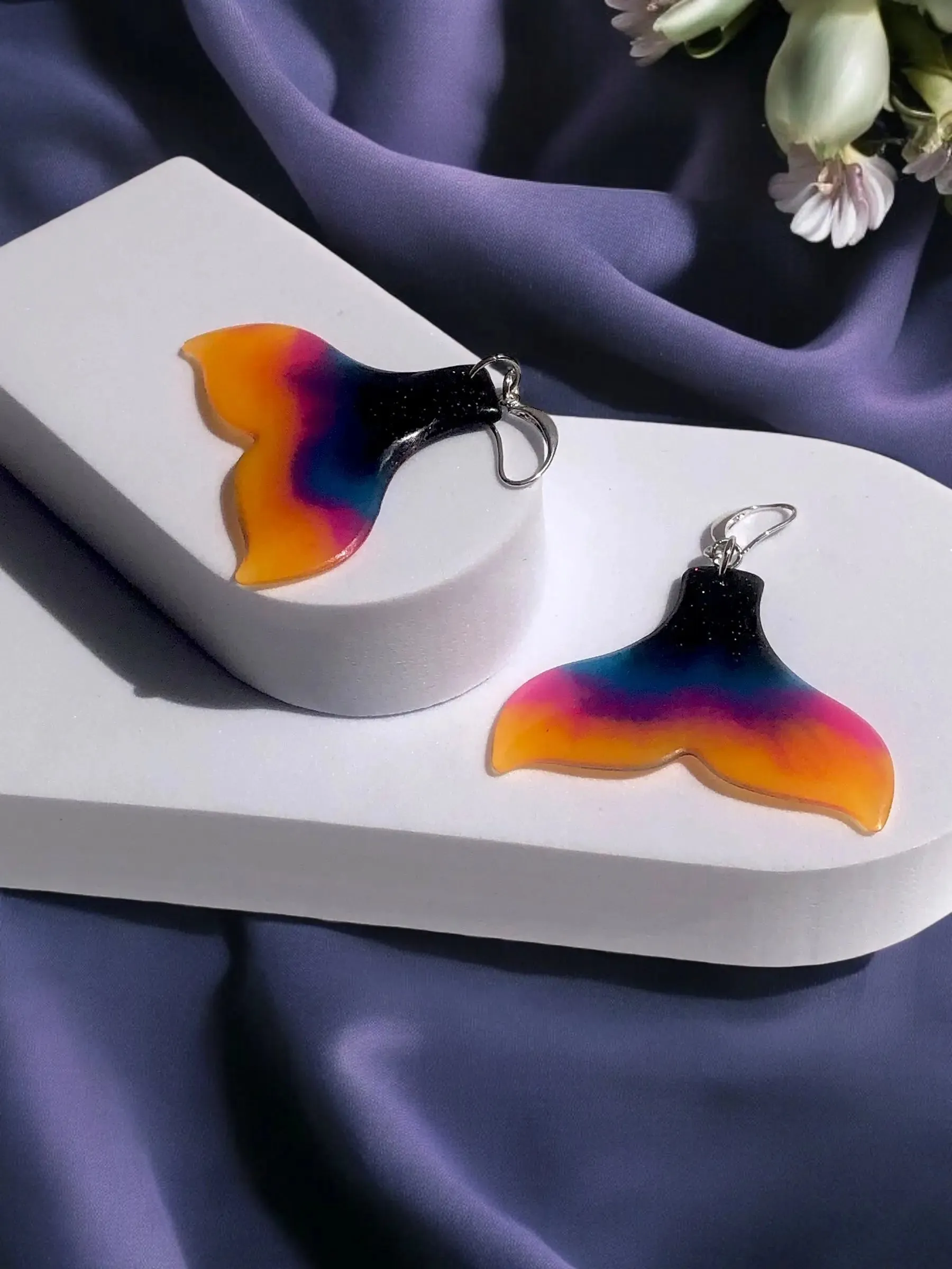 Aurora Whale Song Earrings
