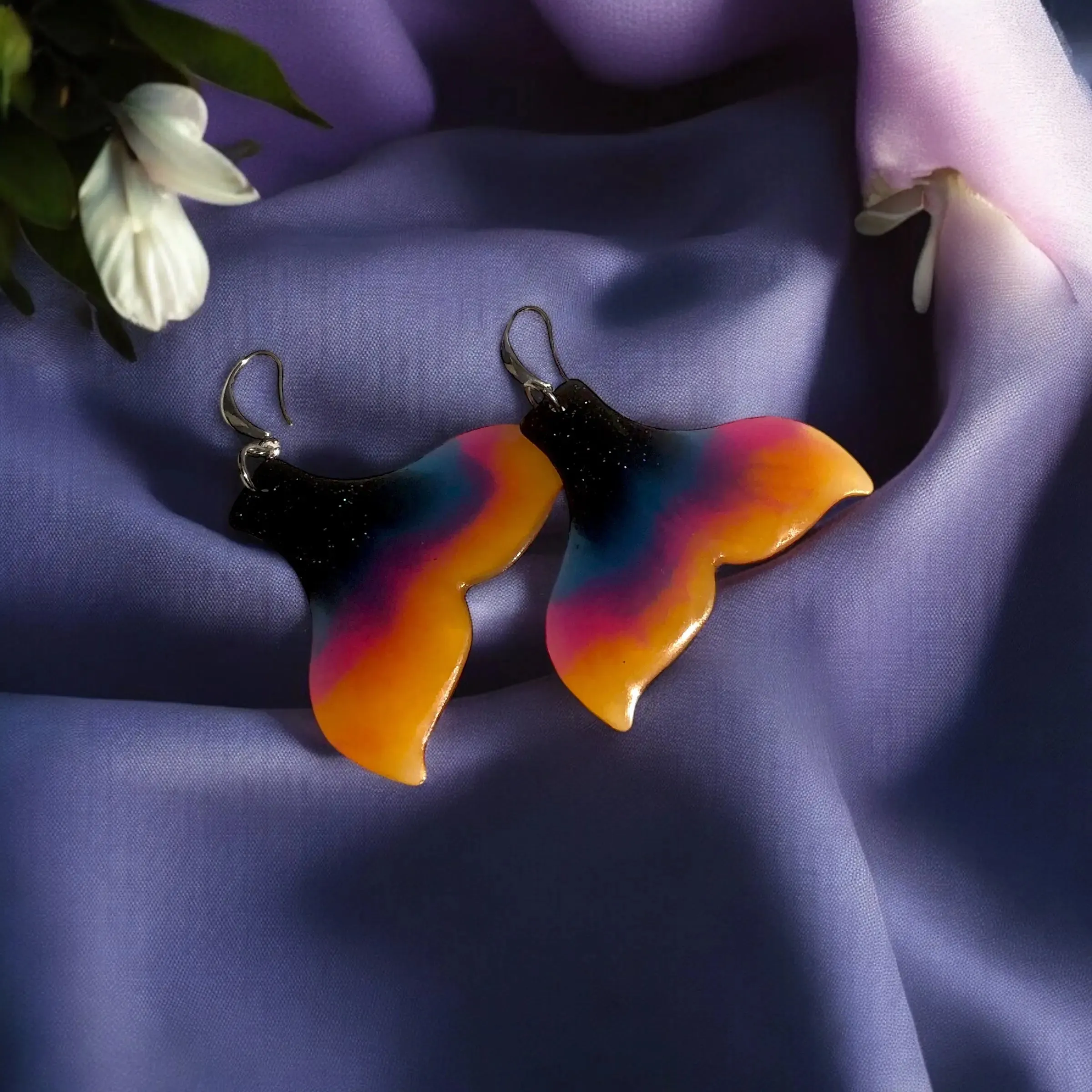 Aurora Whale Song Earrings