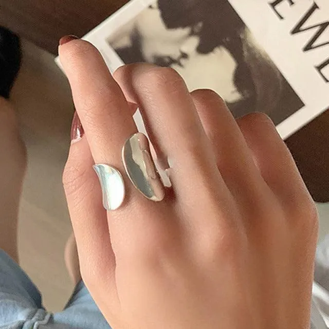 Best Gift Ideas -  New Fashion Creative Hollow Geometric Handmade Minimalist Rings