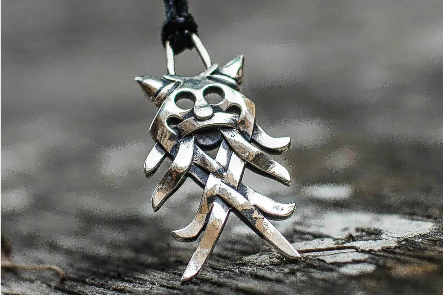 Big Aarhus Denmark Pendant Sterling Silver Unique Jewelry