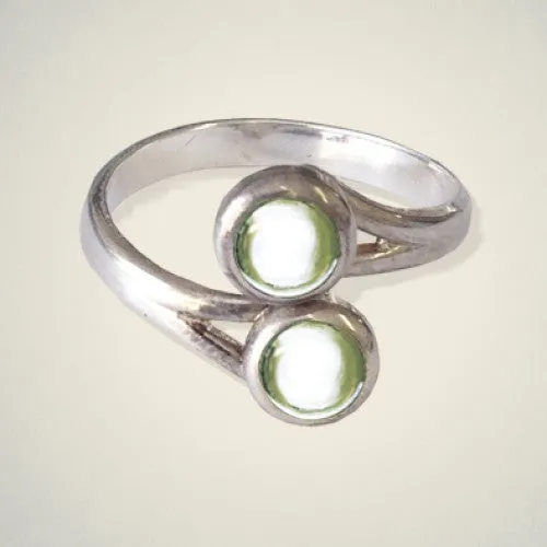 Birthstone Rings Selection (12 Stones) Made in Scotland by Art Pewter (BSR)
