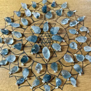 Blue Tara Quartz pendants