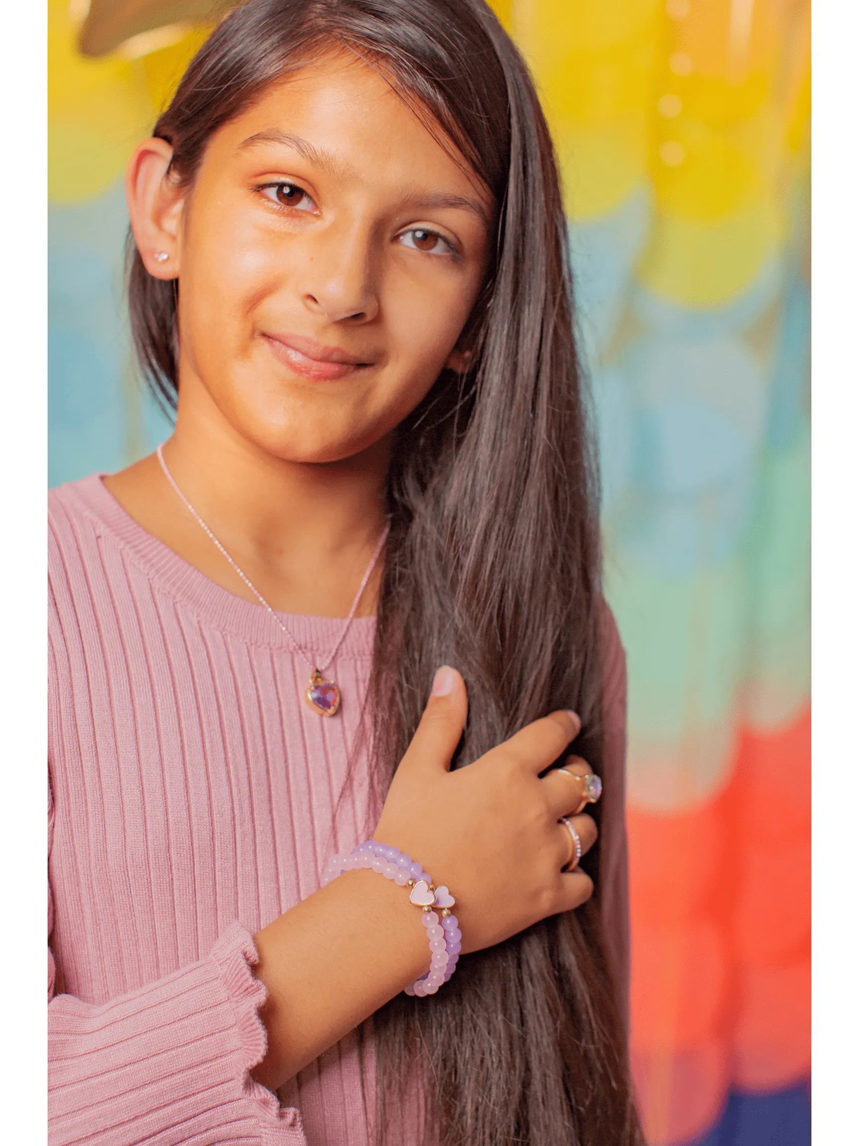 Boutique Chic With All My Heart Bracelets - 2 pc