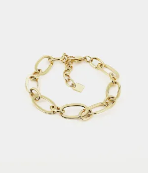 Bracelet Alix (Acier doré)