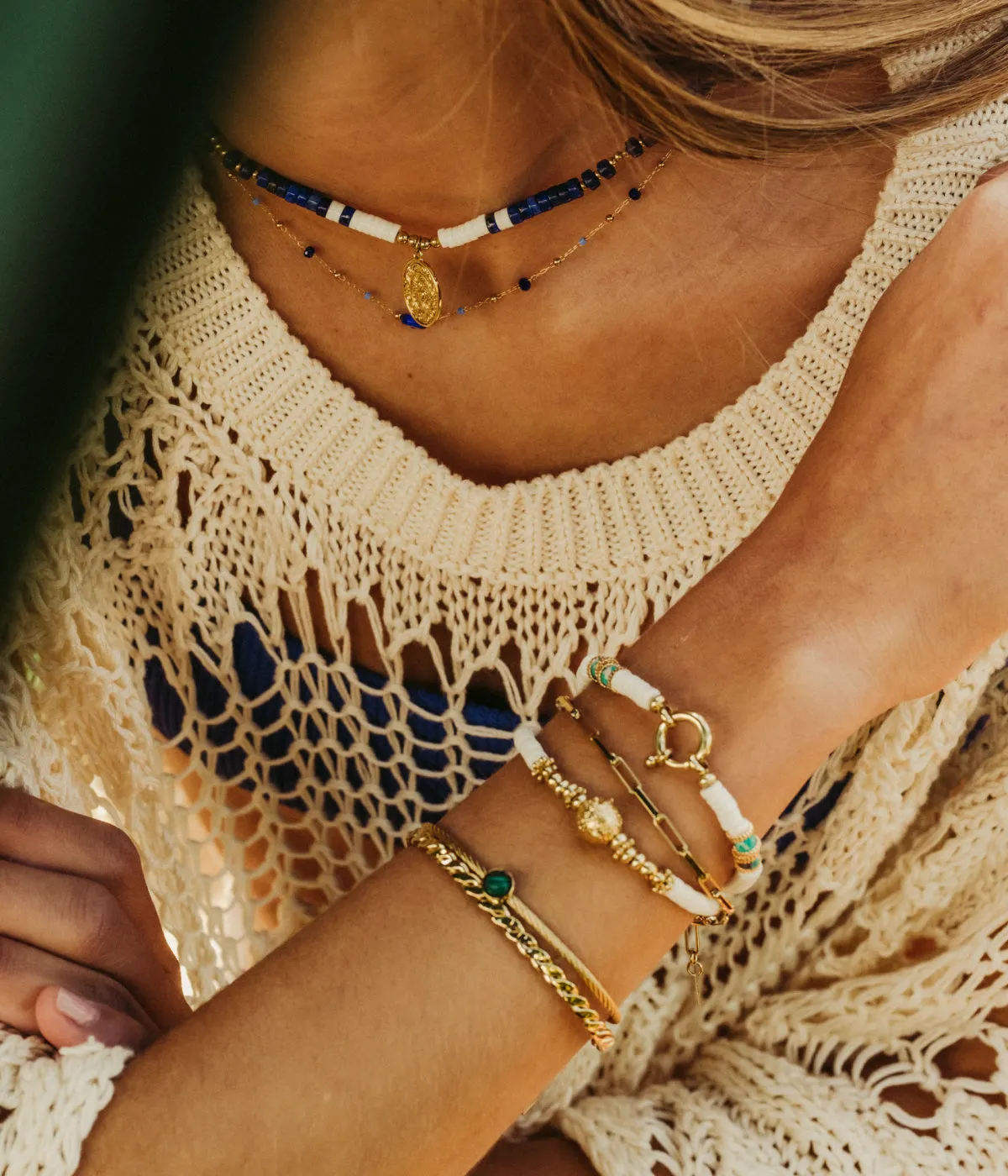 Bracelet Indiana (Acier doré)