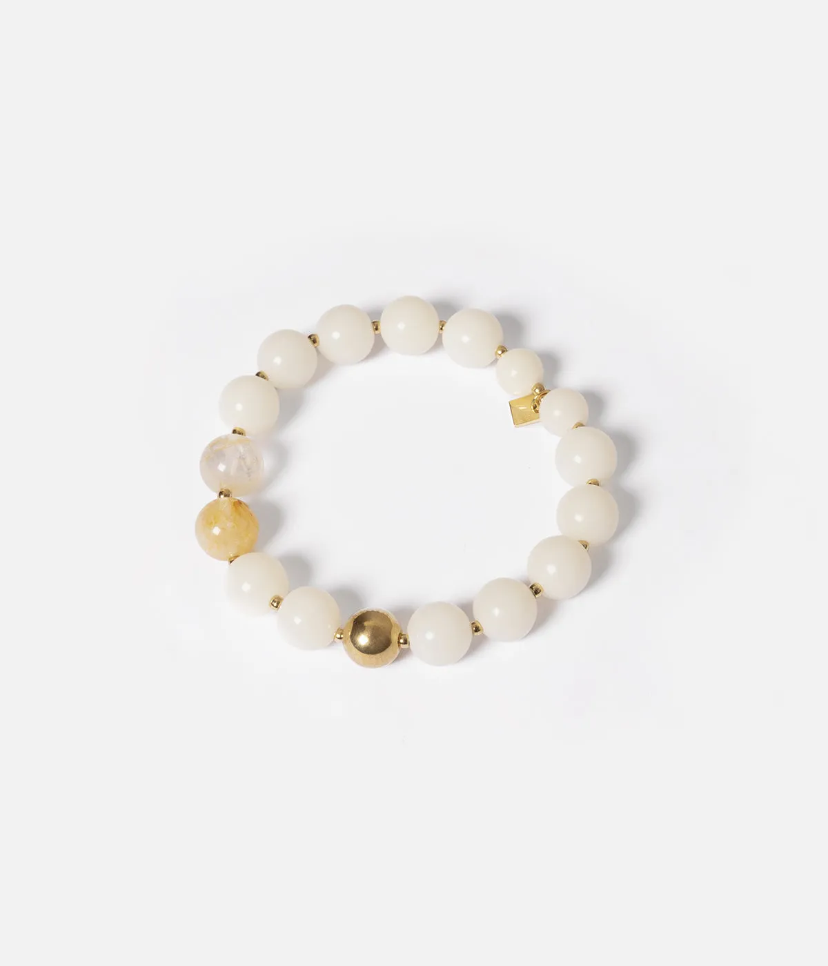 Bracelet Lorette (Acier doré)