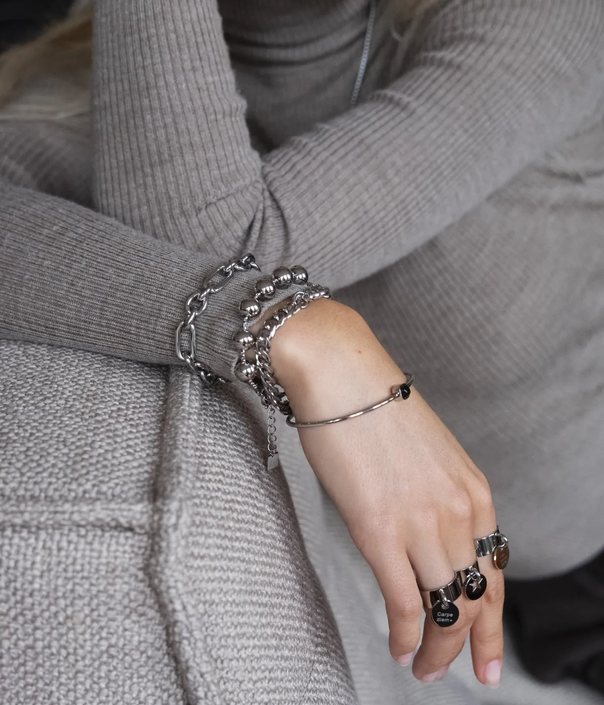 Bracelet Mai 70 (Acier doré)
