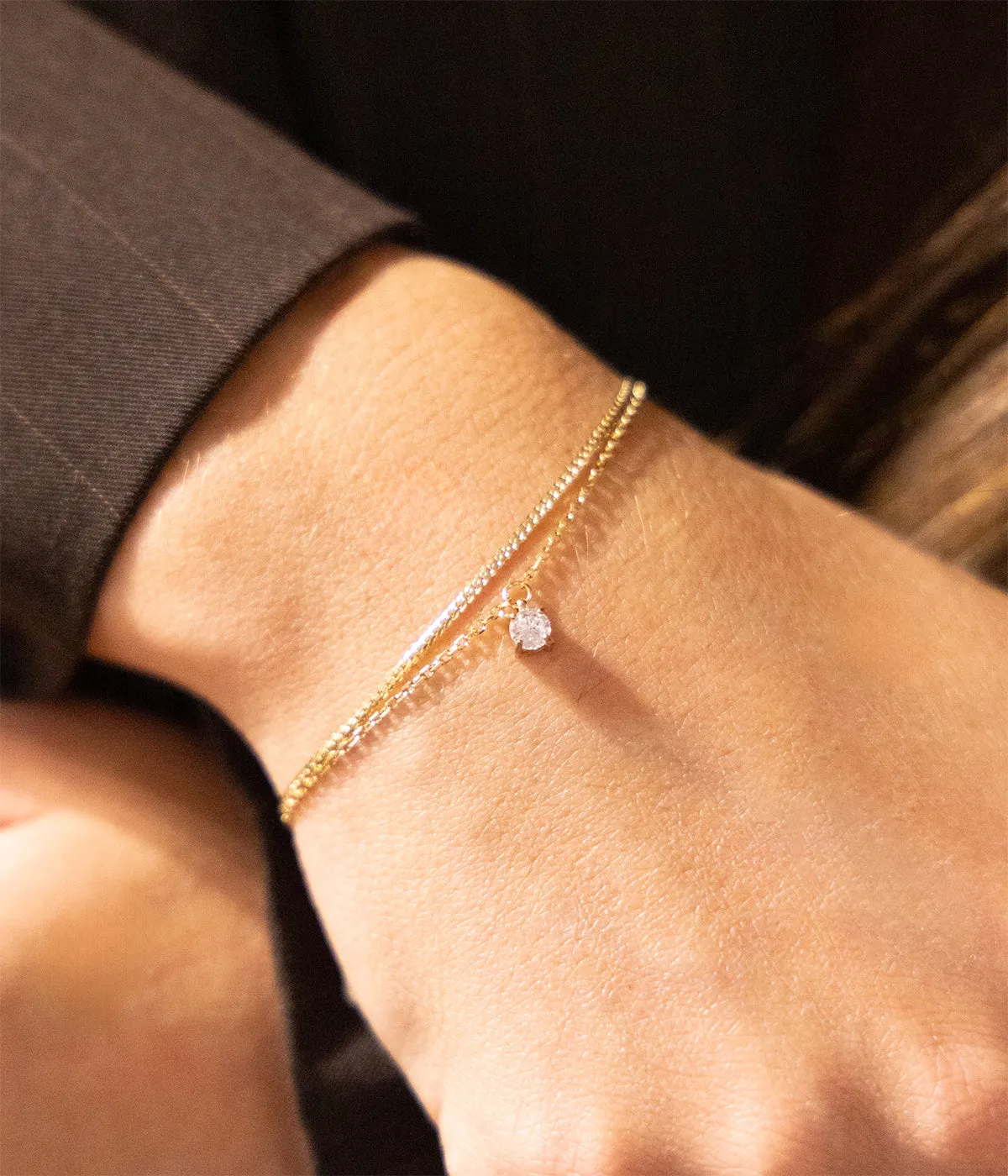Bracelet Thaumas (Acier doré)