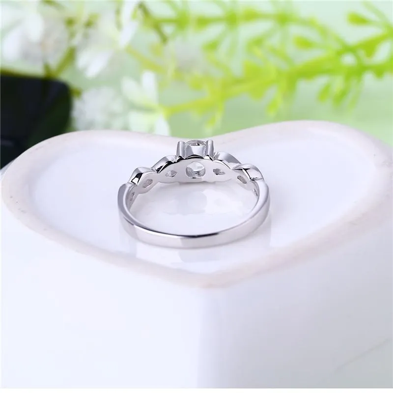 Bridal White Gold Ring