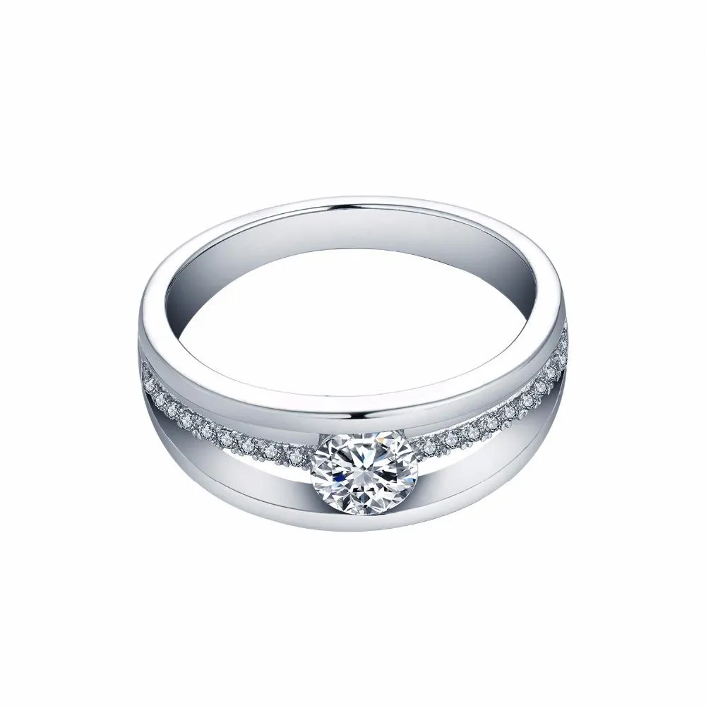 Bridal White Gold Ring