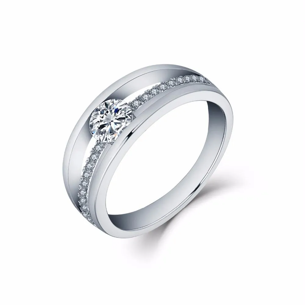 Bridal White Gold Ring