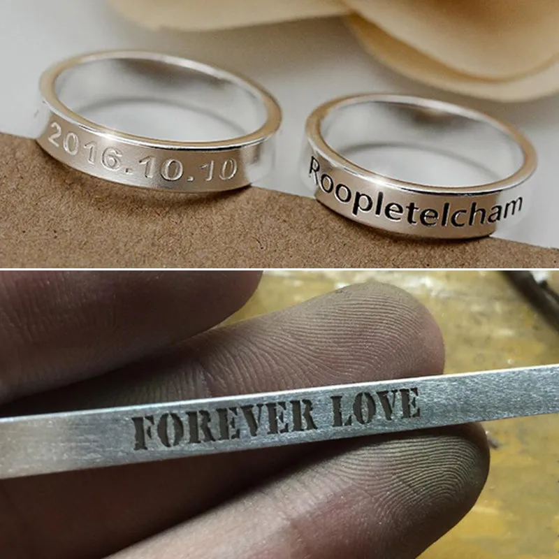 Bridesmaid Gifts Personalized Ring Name Ring Custom Messsage Ring Unisex Ring