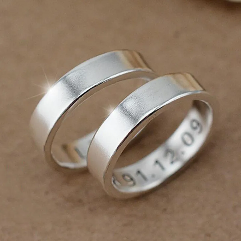 Bridesmaid Gifts Personalized Ring Name Ring Custom Messsage Ring Unisex Ring