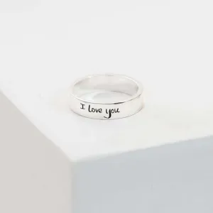 Bridesmaid Gifts Personalized Ring Name Ring Custom Messsage Ring Unisex Ring