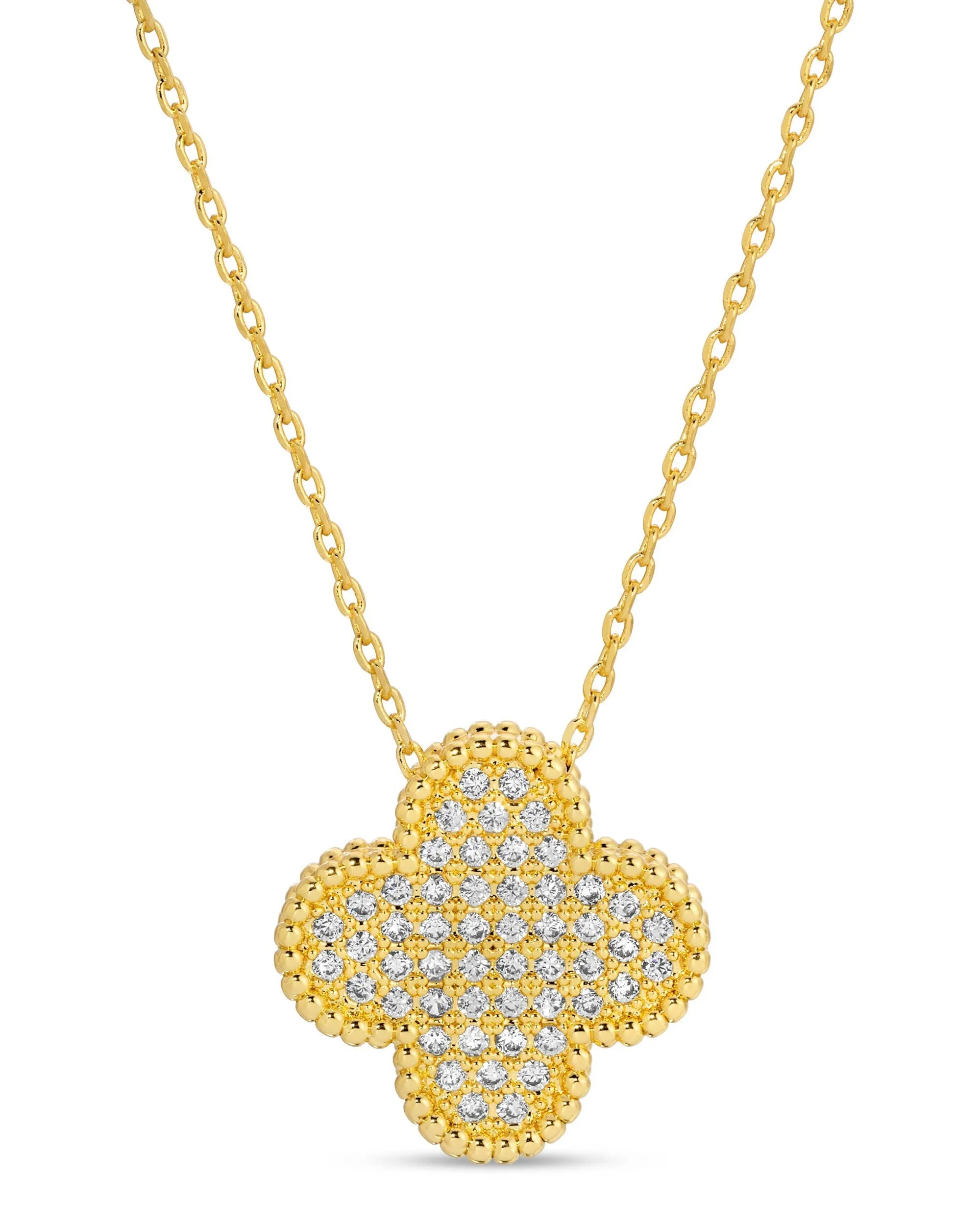 Bringing Luck Pendant Necklace - Gold