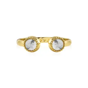 Capri Howlite Ring