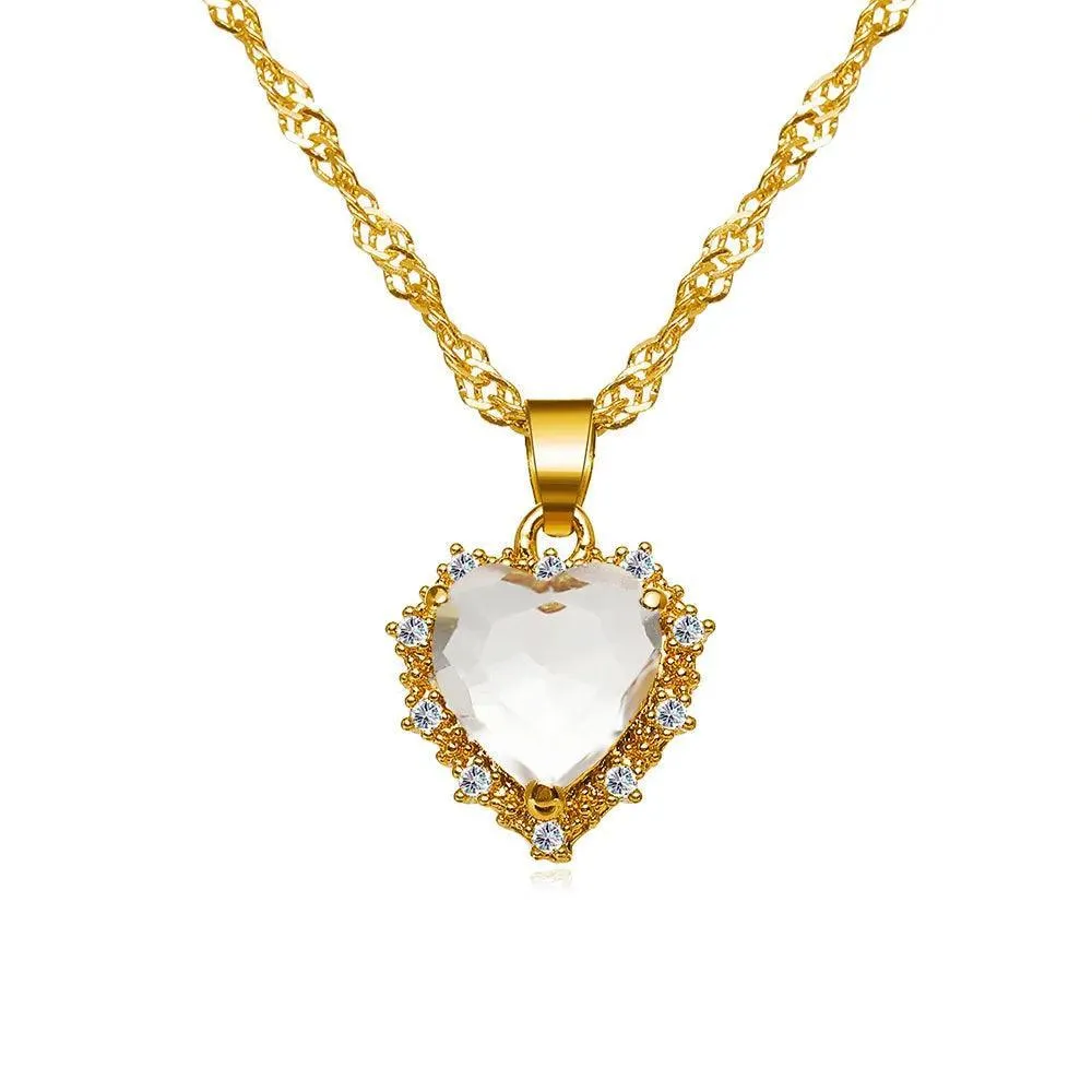 Classic Gold Colour Multilayered Necklace for Women Girls -  Vintage Geometric Pendant Necklaces Choker Jewellery