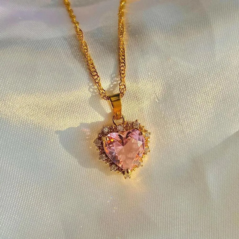 Classic Gold Colour Multilayered Necklace for Women Girls -  Vintage Geometric Pendant Necklaces Choker Jewellery