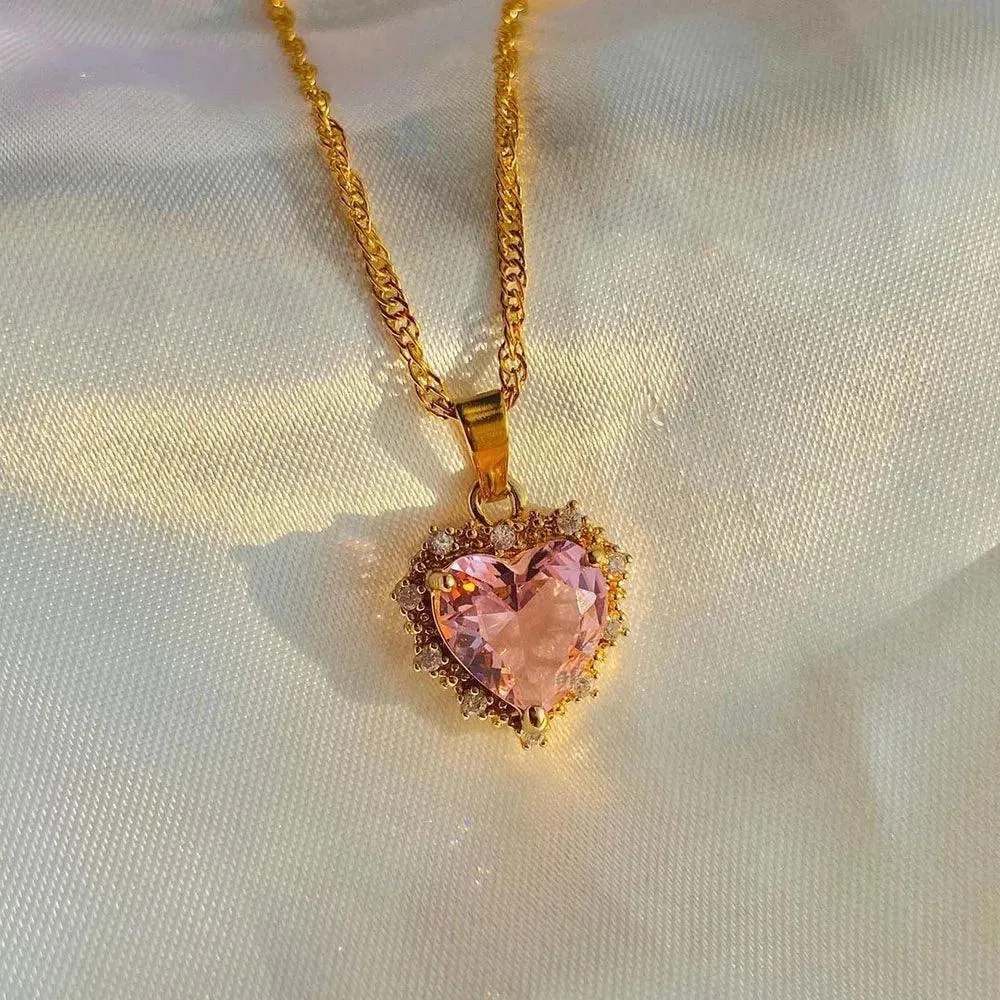 Classic Gold Colour Multilayered Necklace for Women Girls -  Vintage Geometric Pendant Necklaces Choker Jewellery