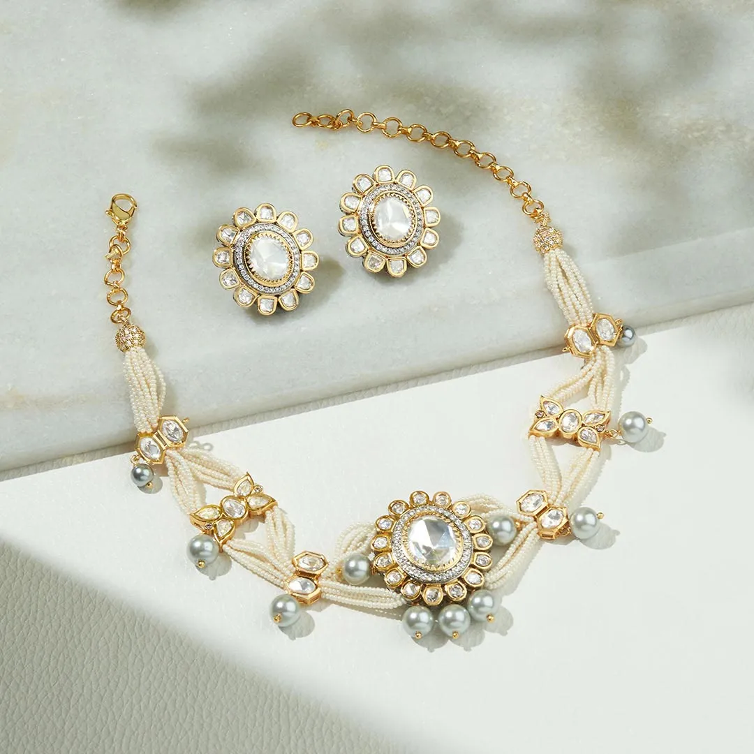 Classic Pearl Polki Set - MRJBR23NS 36