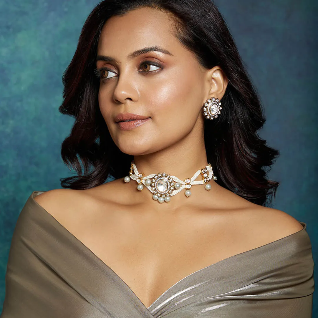 Classic Pearl Polki Set - MRJBR23NS 36