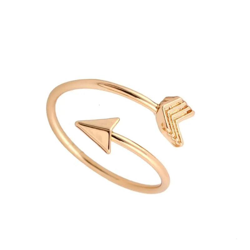 Classical Arrow Ring For Women Adjustable Engagement Wedding Gift Jewelry
