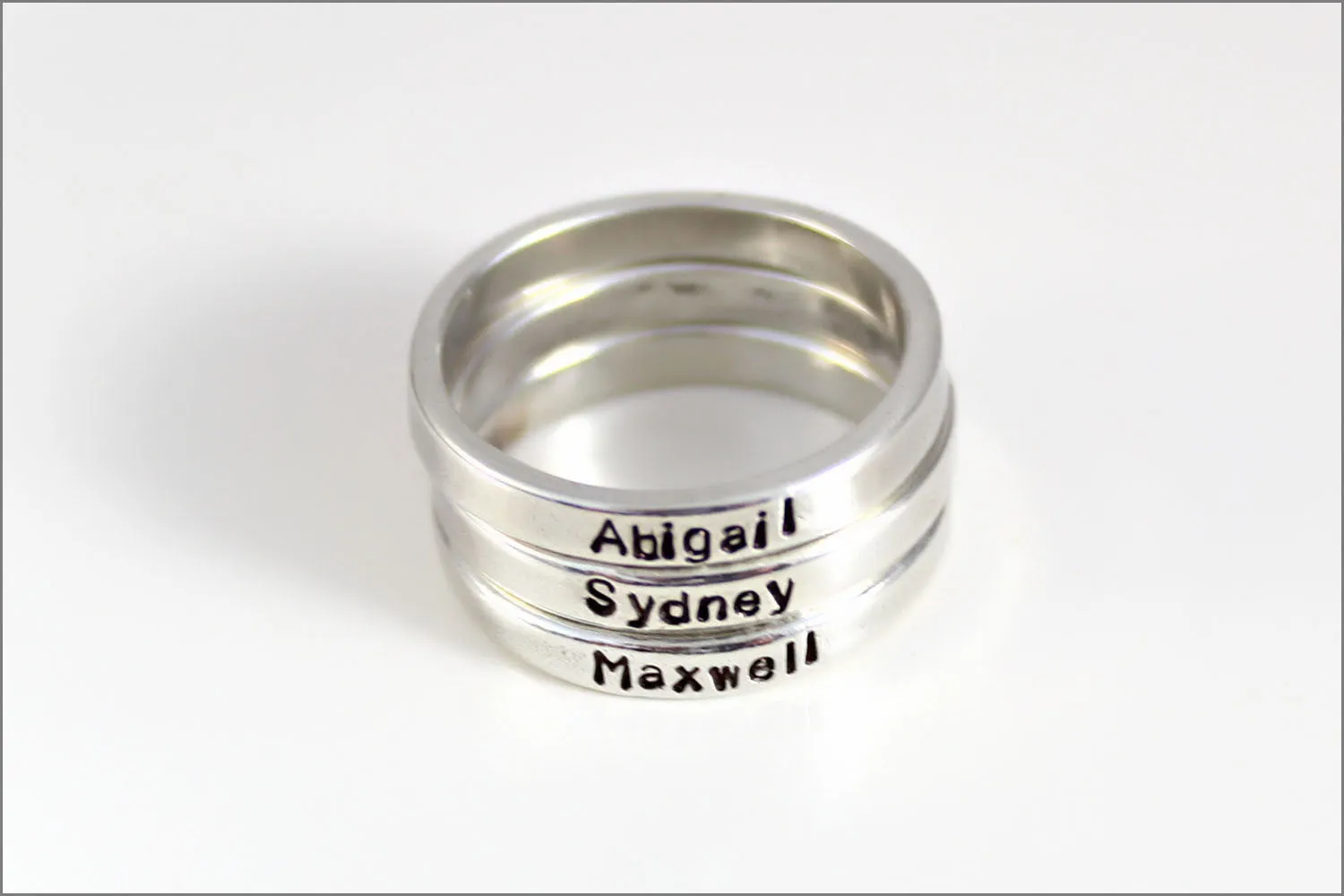 Custom Hand Made Stackable Ring