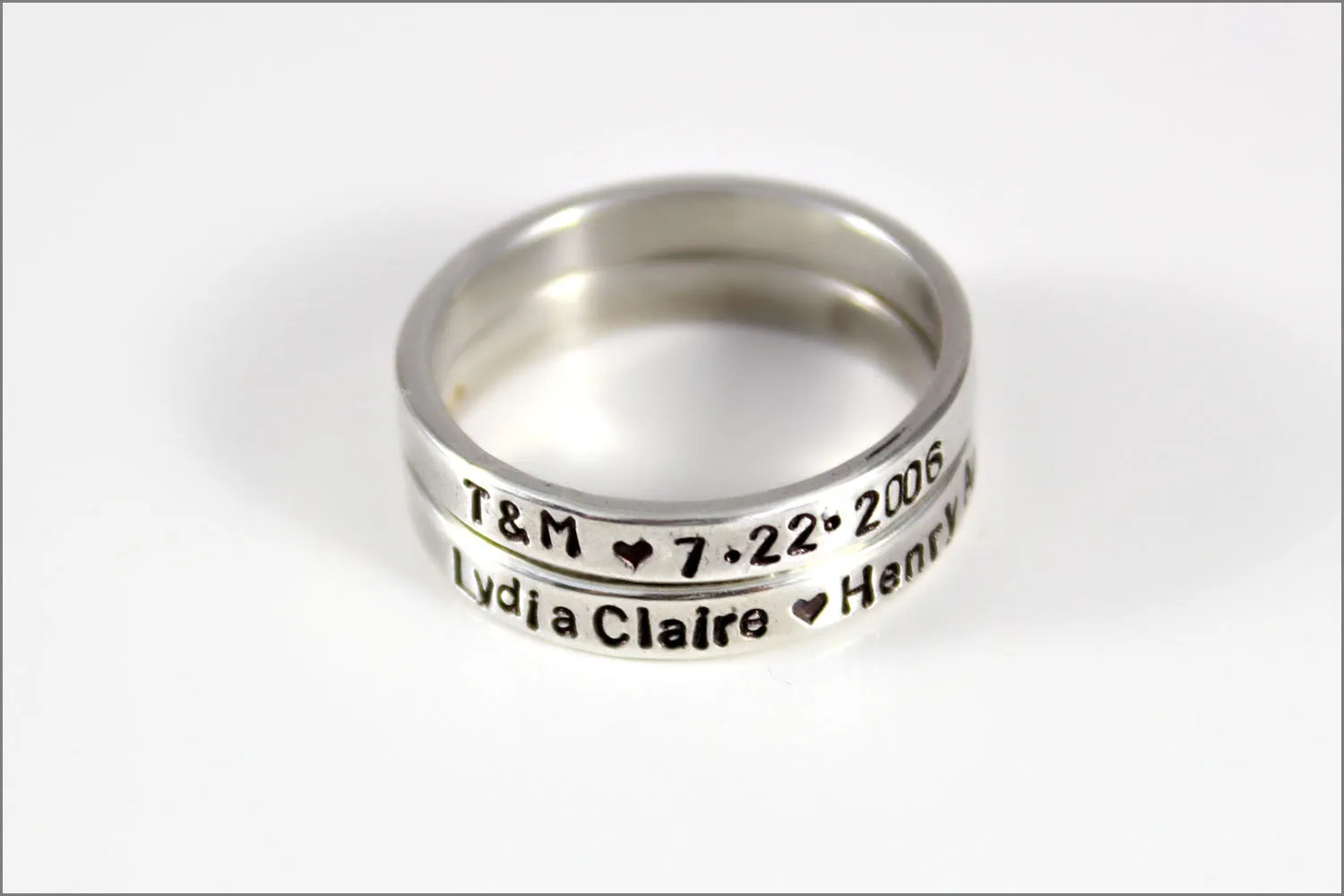 Custom Hand Made Stackable Ring
