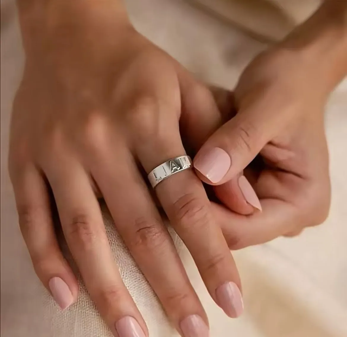 Custom Name Ring