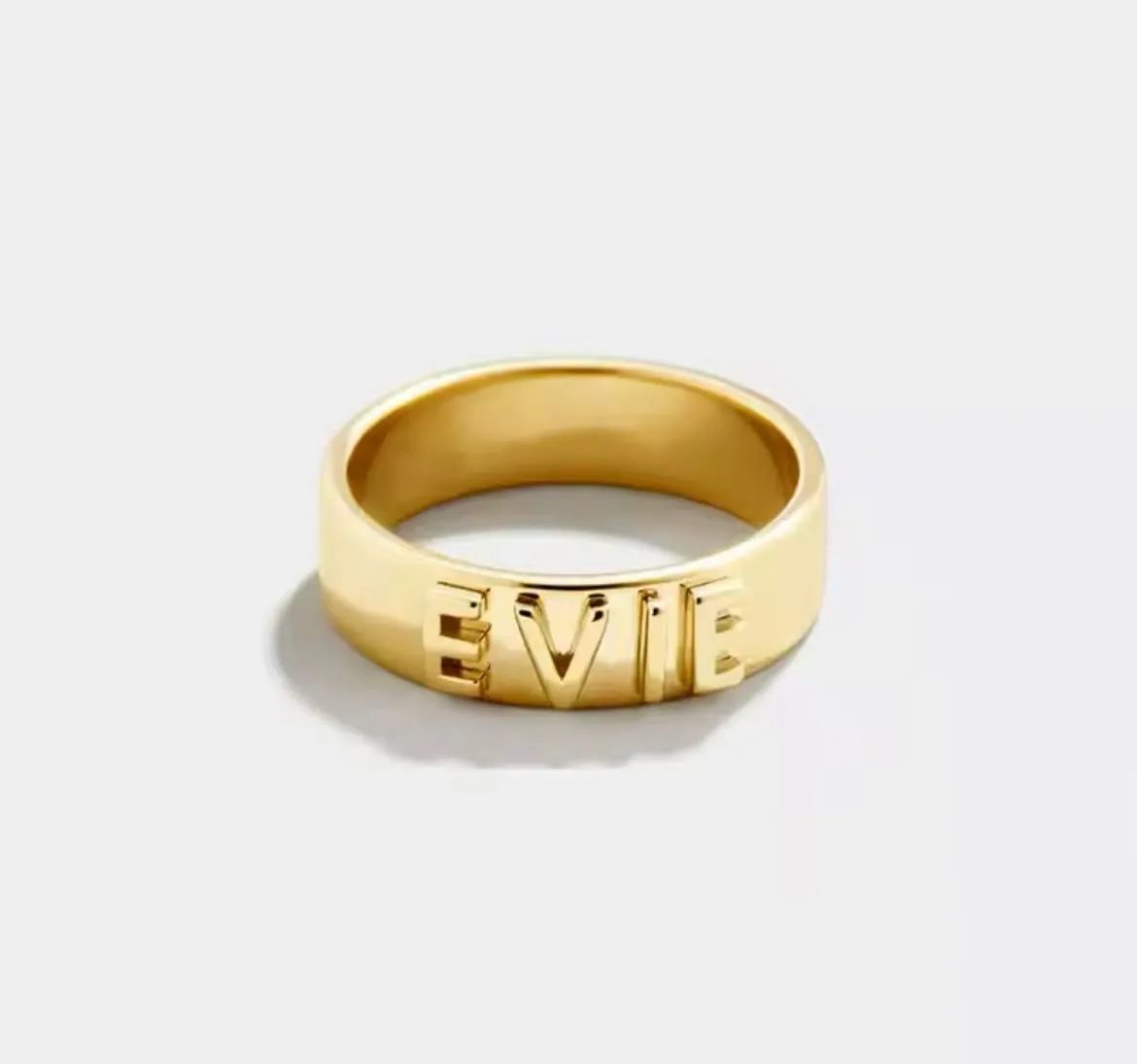 Custom Name Ring