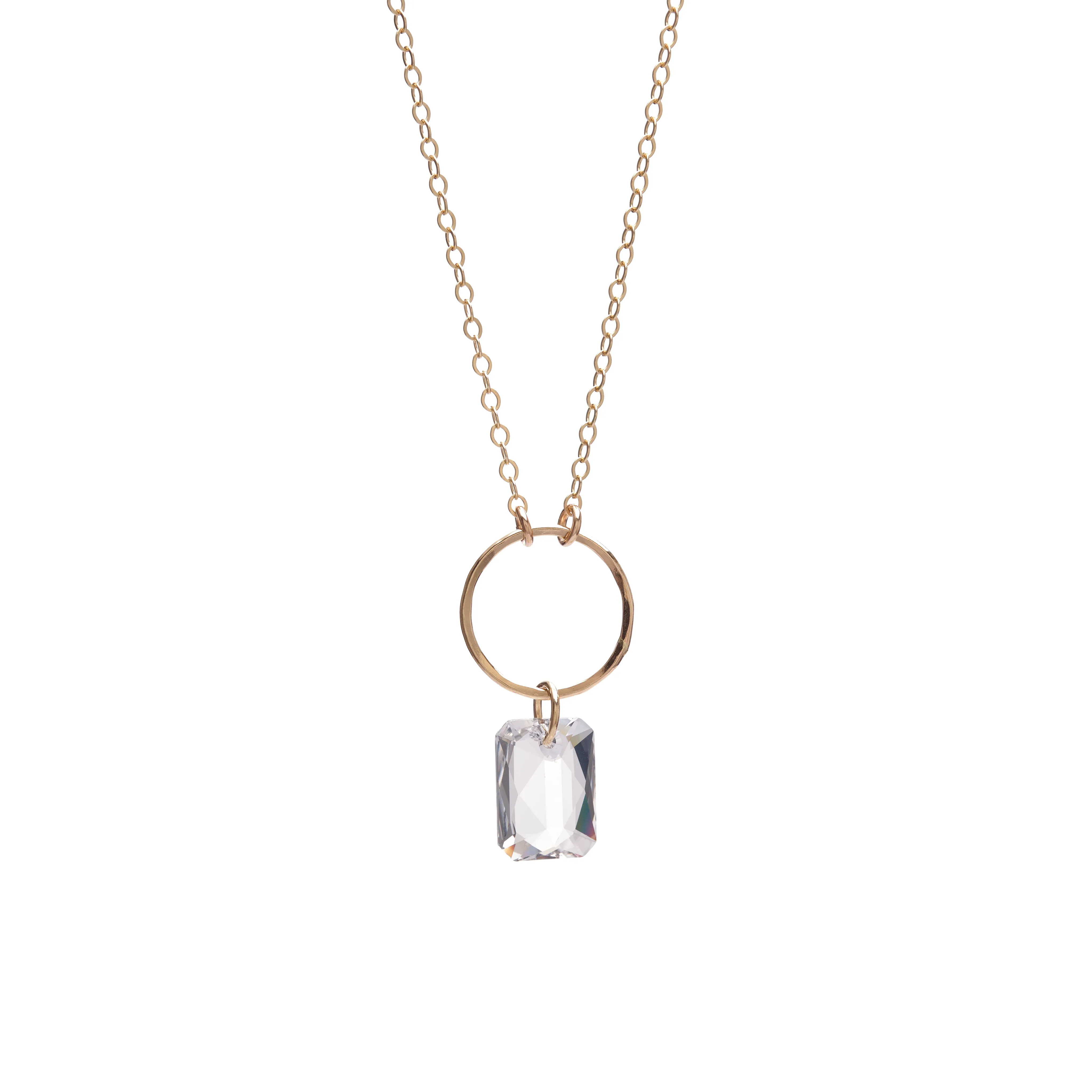 Deco Pendant Necklace