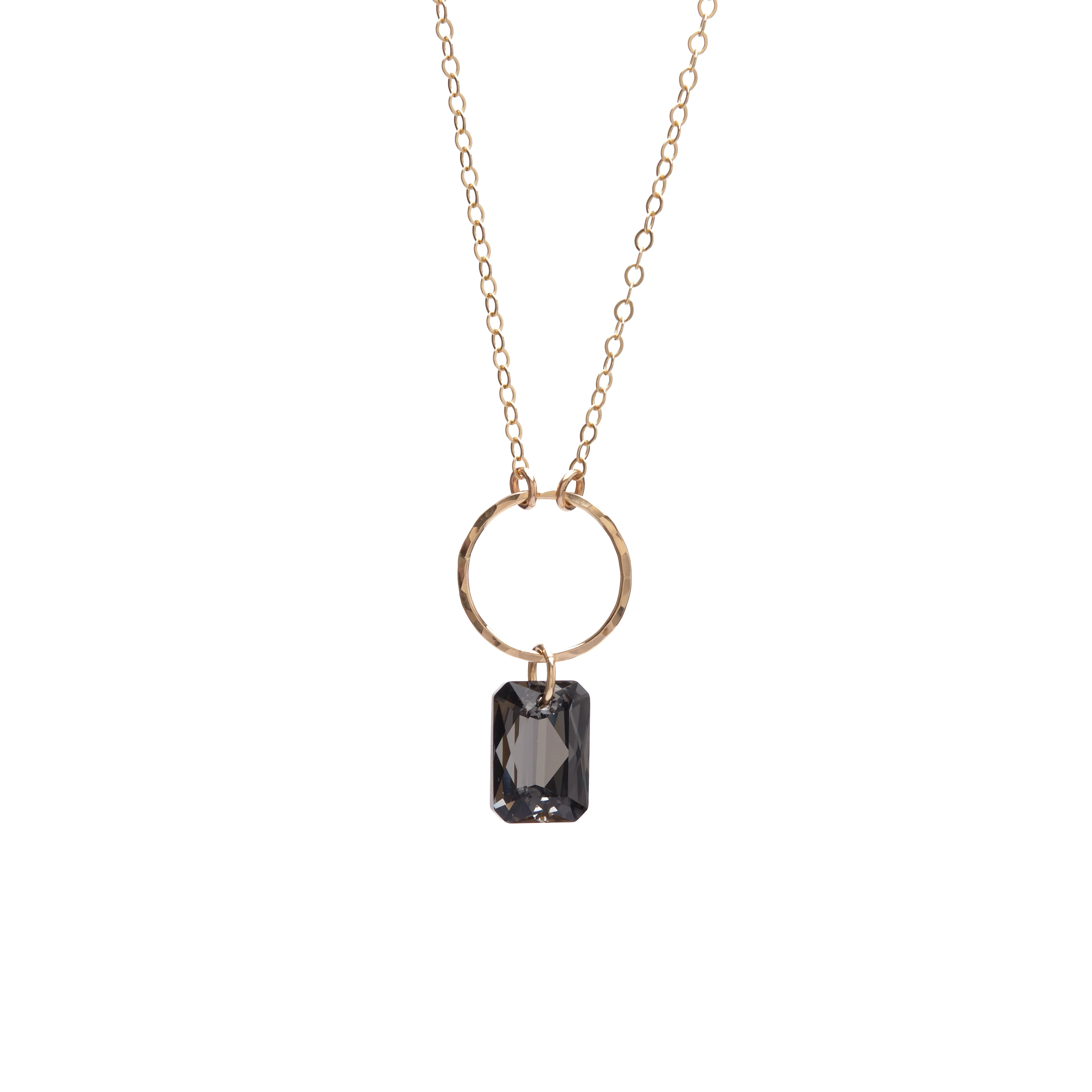 Deco Pendant Necklace