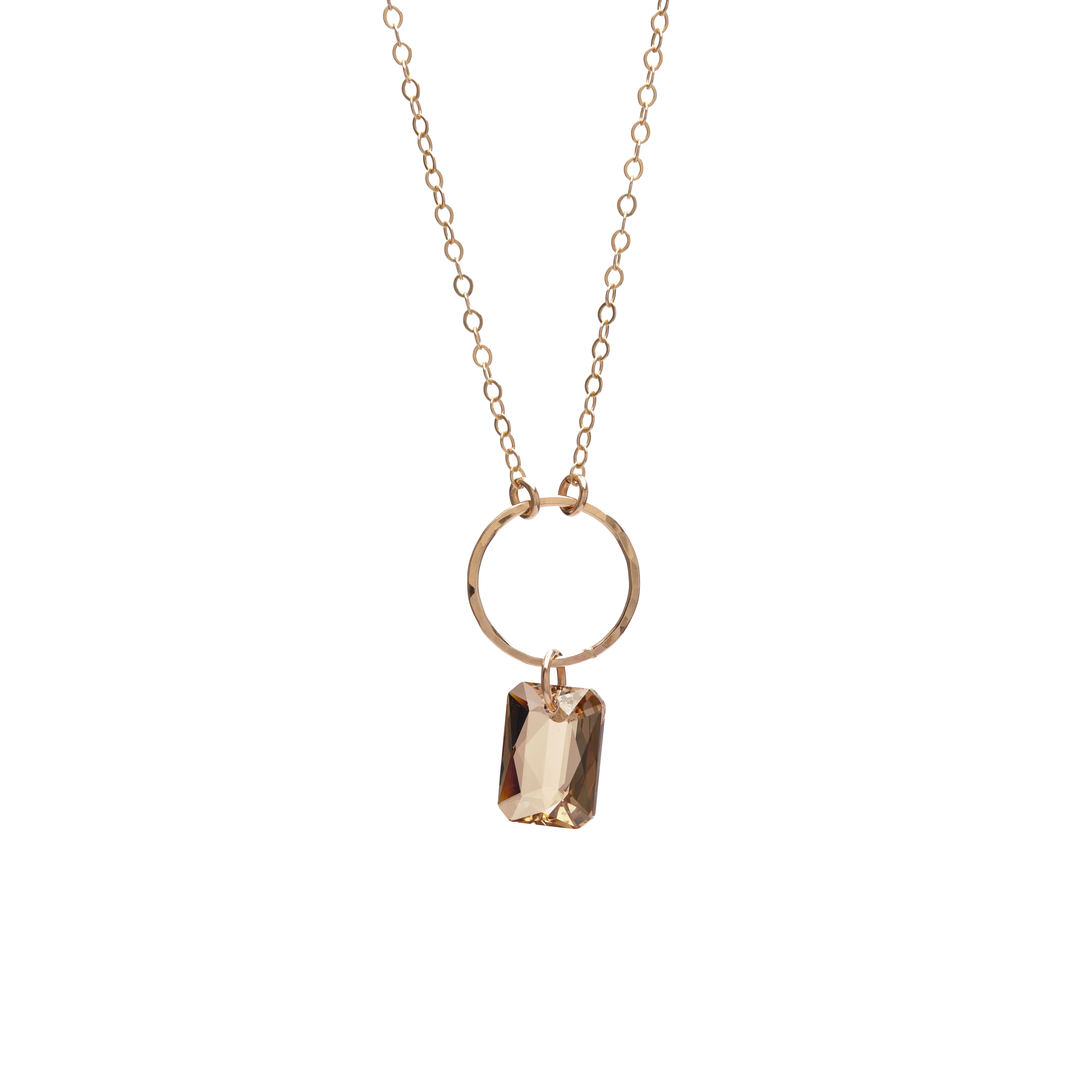 Deco Pendant Necklace