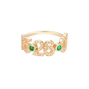 Diamond Date Ring