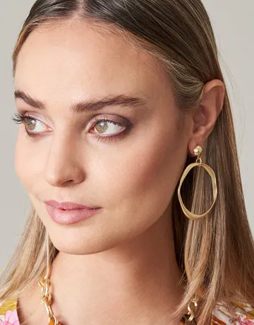 Disco Earrings Gold