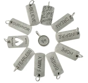 Dog Tag Pendant For Jewelry Making