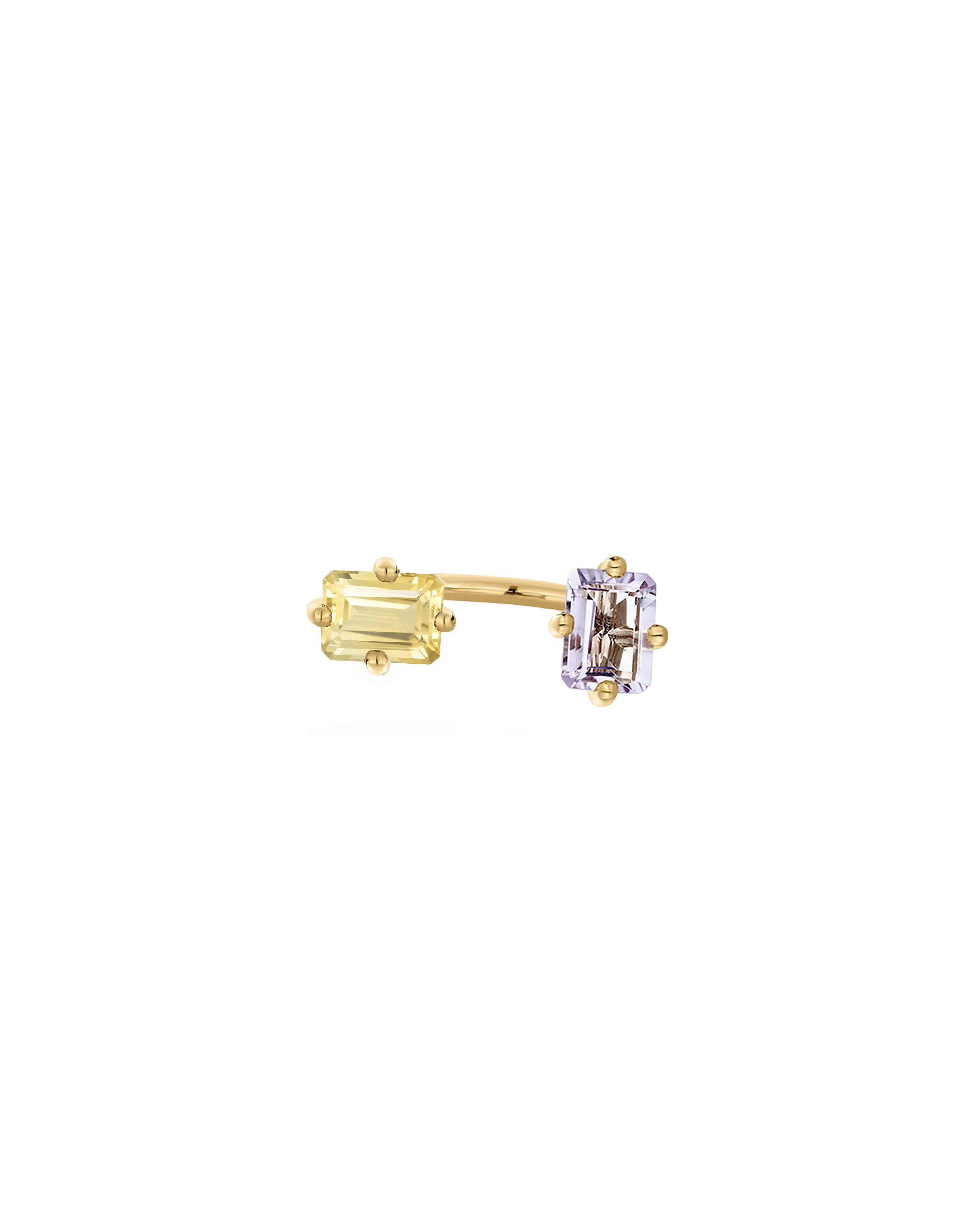 Double OCTOGONE RING