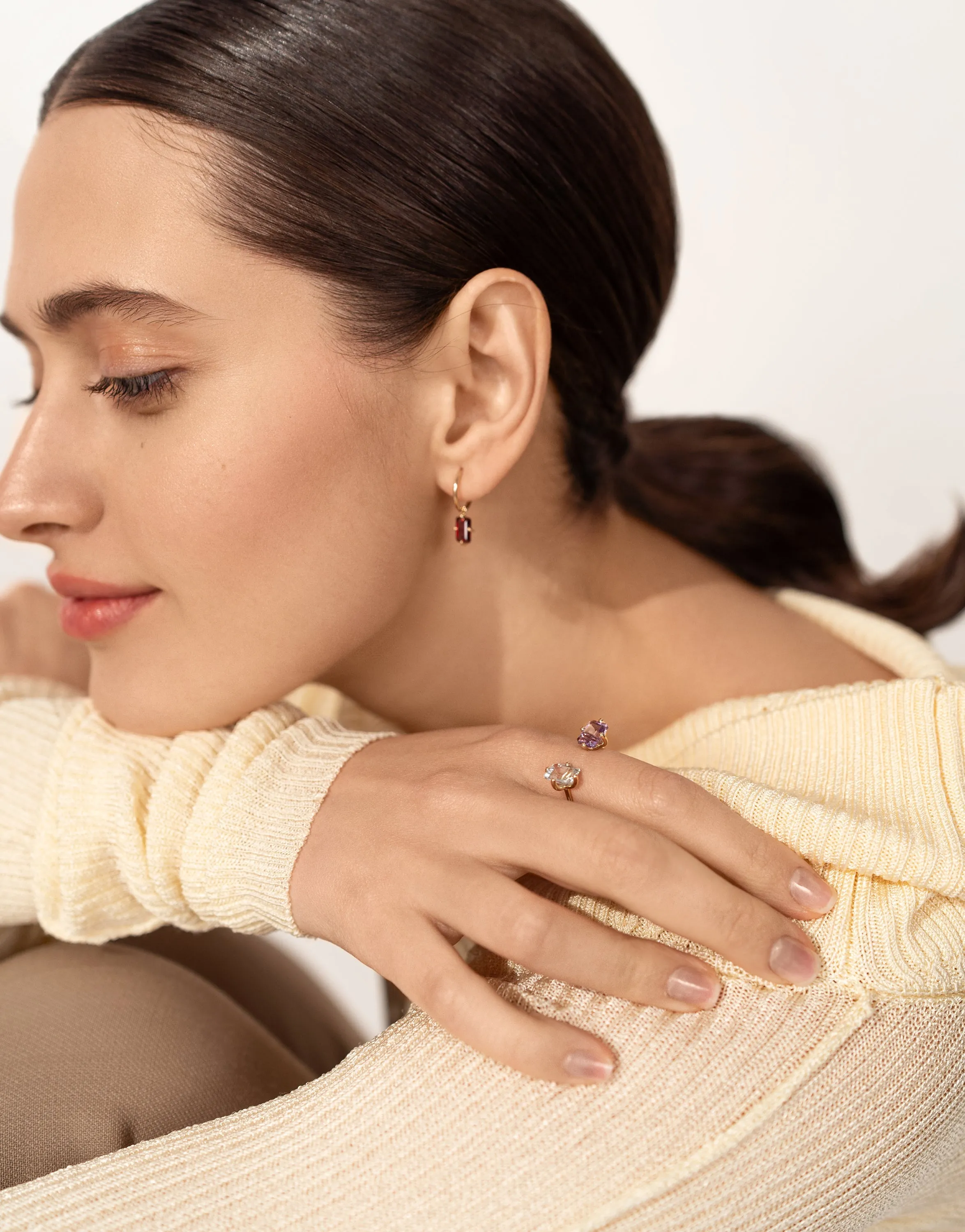 Double OCTOGONE RING