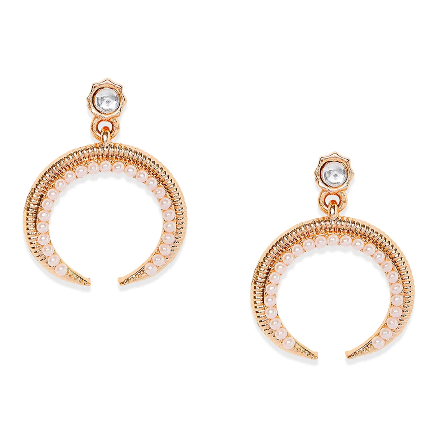 Dual Side Spikes Pendant Set