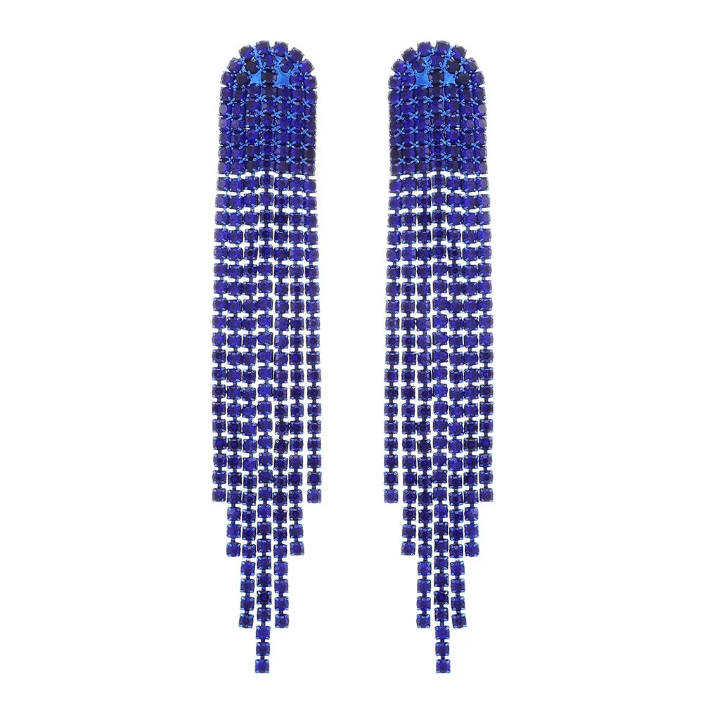 Elegant Fashion Tassel Hanging Dangle Earrings For Women