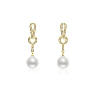 Elegant Freshwater Pearl Earrings WE00670